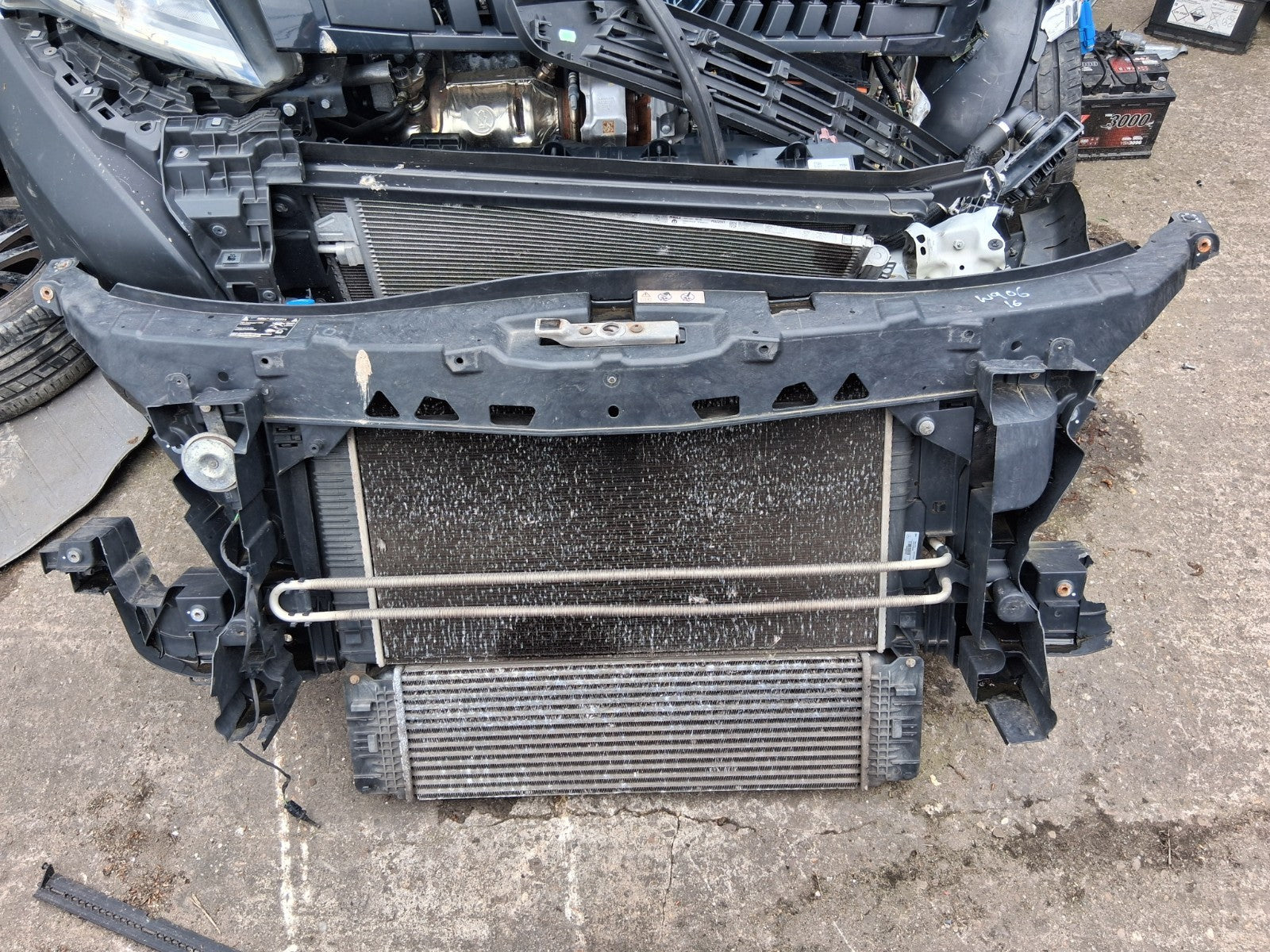 2016 MERCEDES SPRINTER W906 2.1 DIESEL FRONT PANEL RADPACK RADIATOR A9065000202
