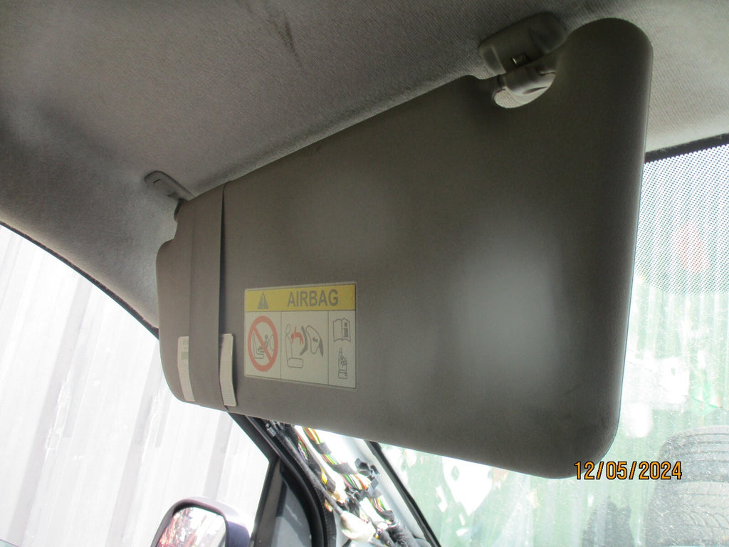 VAUXHALL VIVARO MK3 2020 NSF PASSENGER SIDE FRONT INTERIOR SUN VISOR