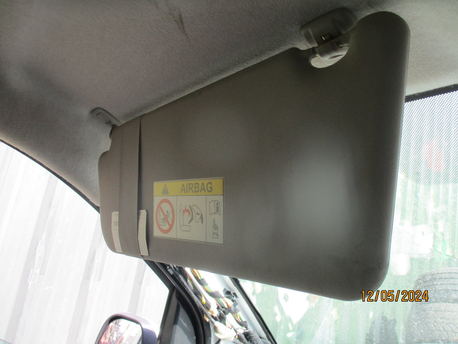 VAUXHALL VIVARO MK3 2020 NSF PASSENGER SIDE FRONT INTERIOR SUN VISOR