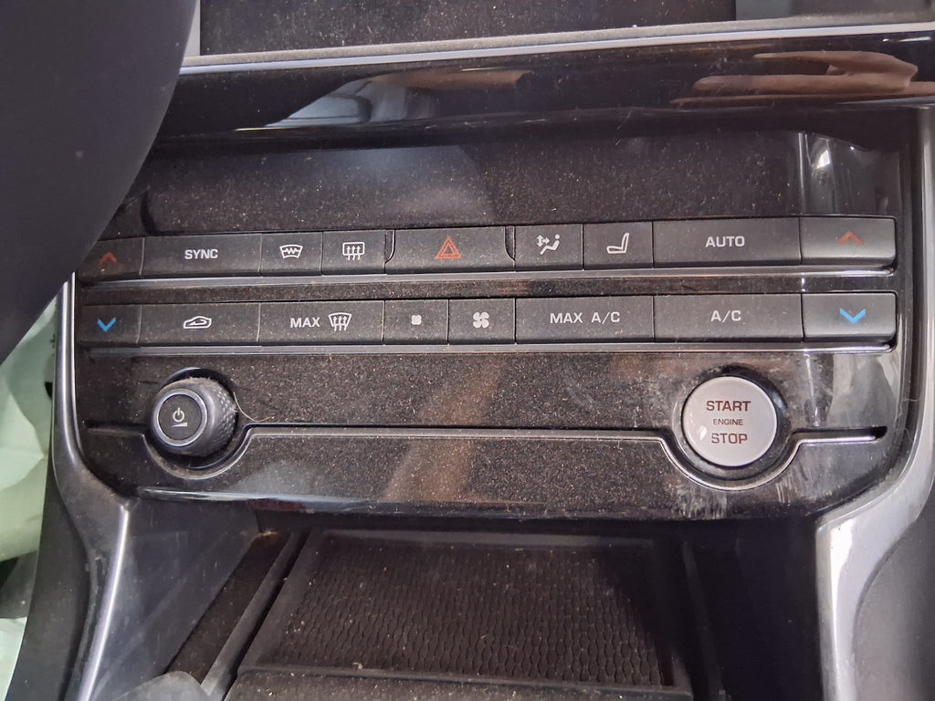 2017 JAGUAR XE AC HEATER CLIMATE CONTROL COMPLETE SWITCH PANEL