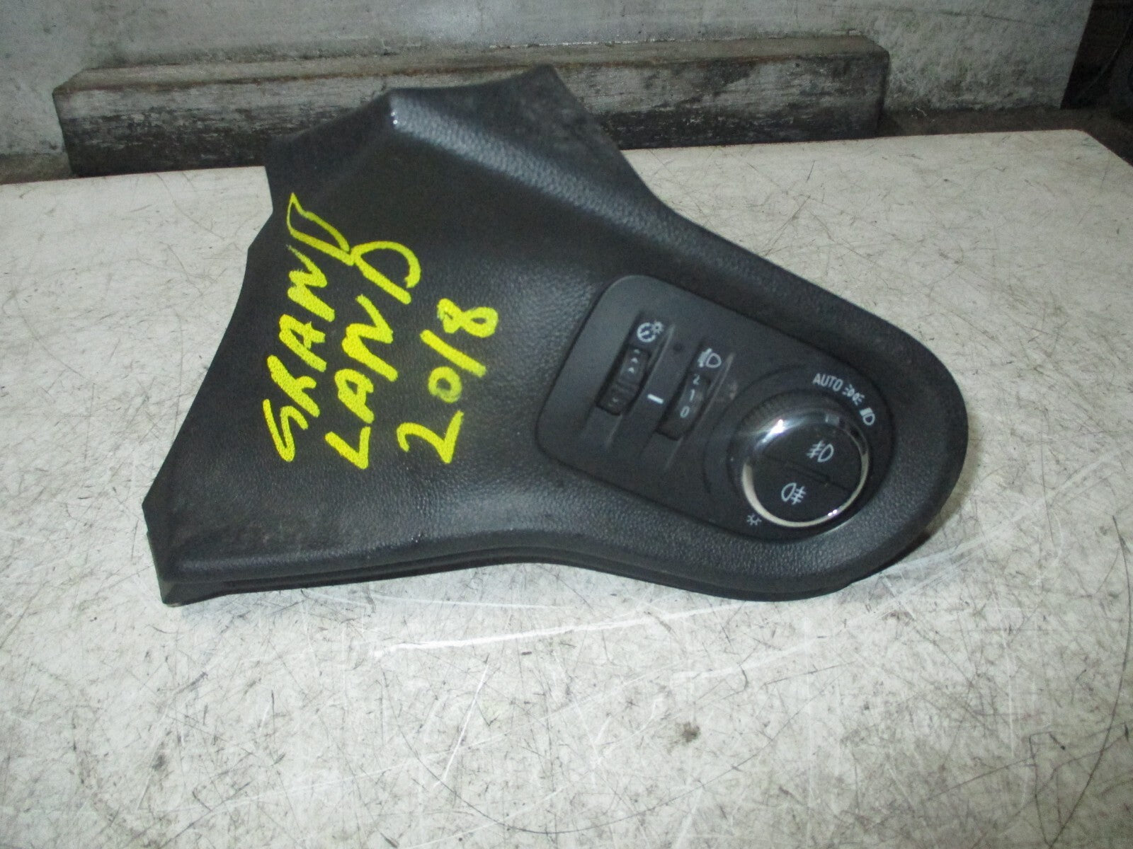 VAUXHALL GRANDLAND X 2018 HEADLIGHT CONTROL SWITCH YP00077677