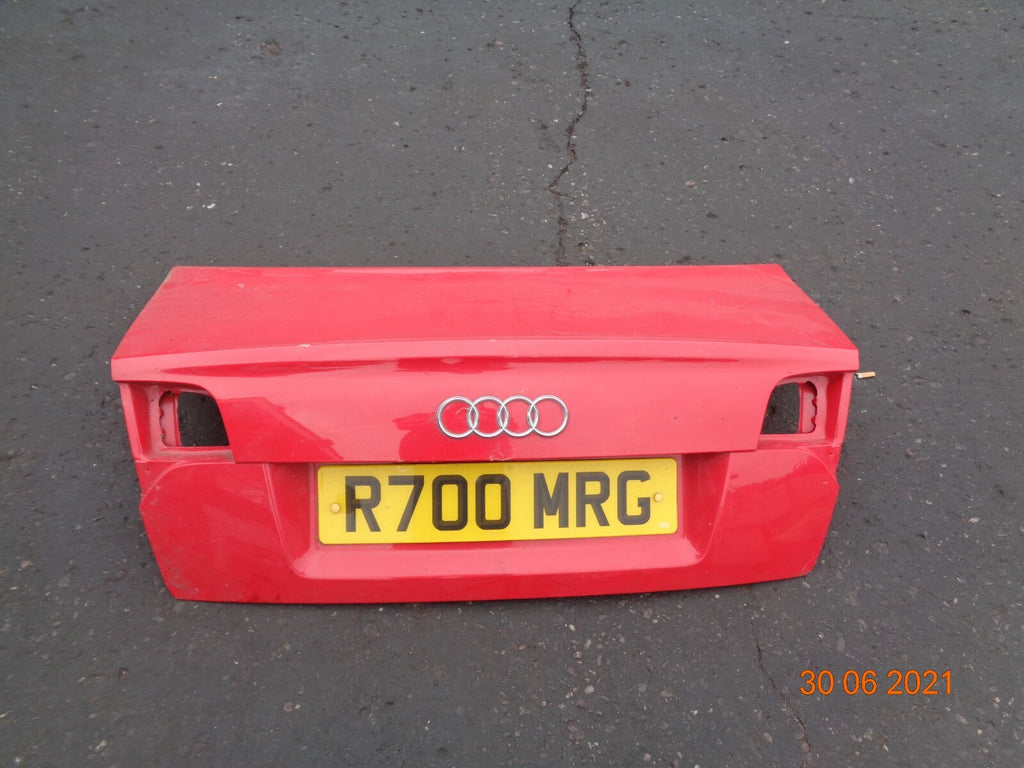 AUDI A4 MK3 B7 SALOON 2007 REAR BOOT LID HATCH TAILGATE BODY PANEL RED