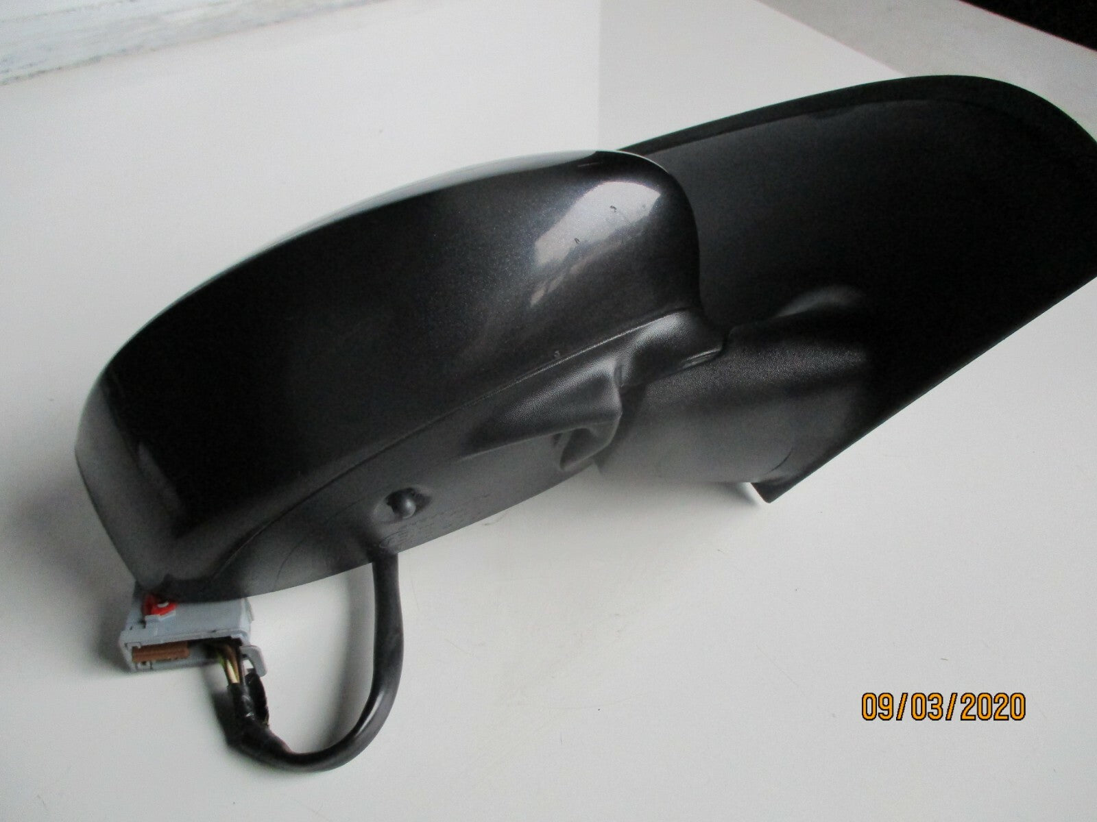 FIAT STILO 2005 OS DRIVER SIDE ELECTRIC DOOR WING MIRROR ASSEMBLY BLACK