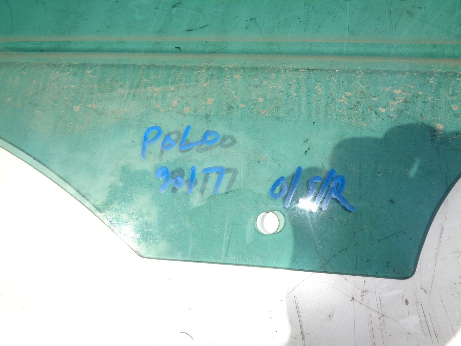 VOLKSWAGEN POLO MK5 6C 6R 5 DOOR OFF DRIVER SIDE REAR WINDOW GLASS