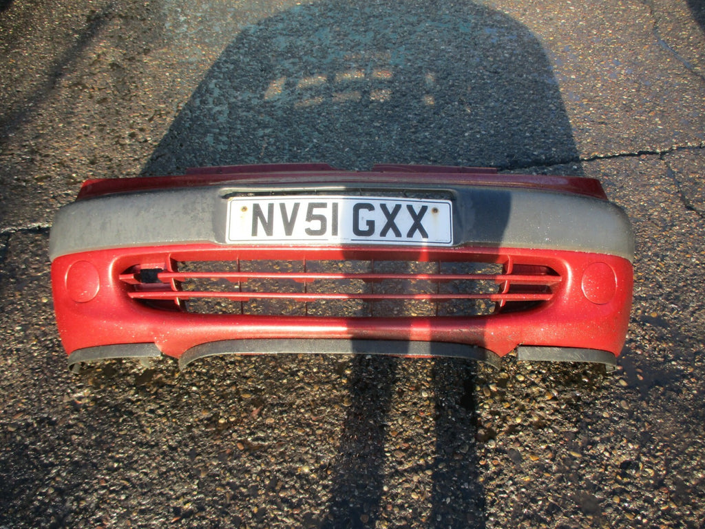 CITROEN XSARA PICASSO 2001 FRONT COMPLETE BUMPER RED