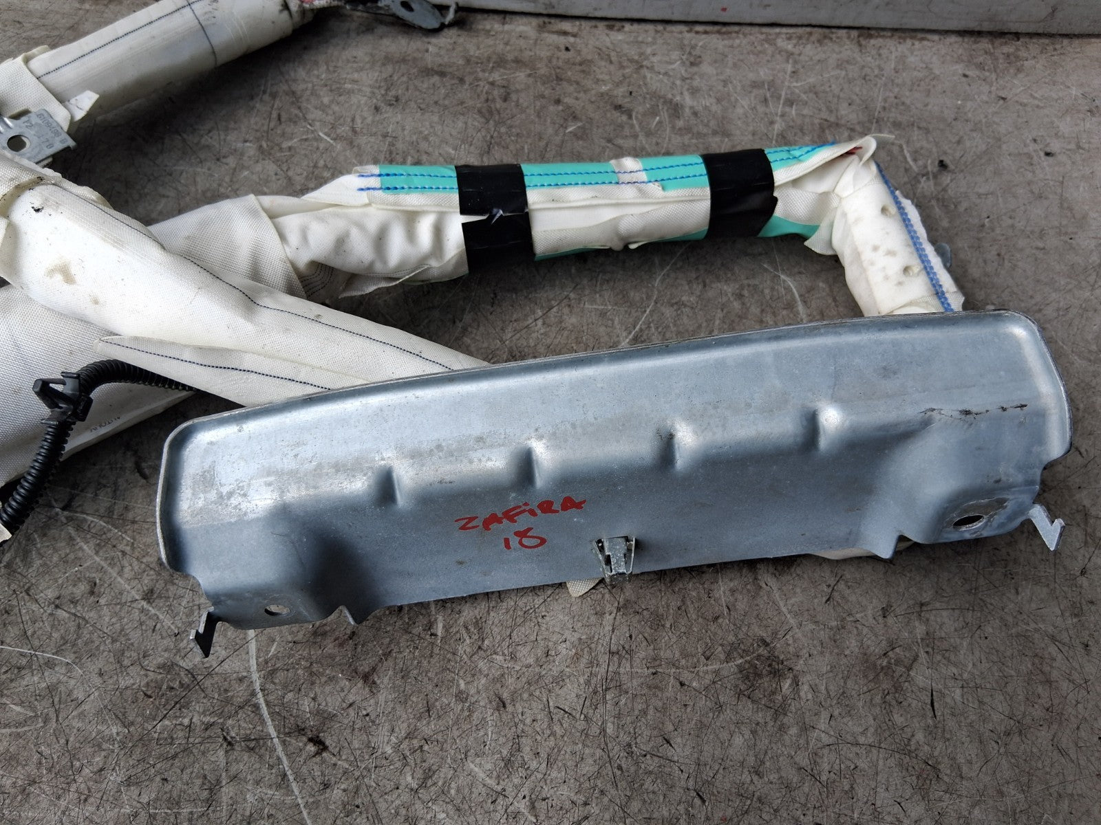 VAUXHALL ZAFIRA C 2018 OS DRIVER SIDE RIGHT CURTAIN AIRBAG 39095577
