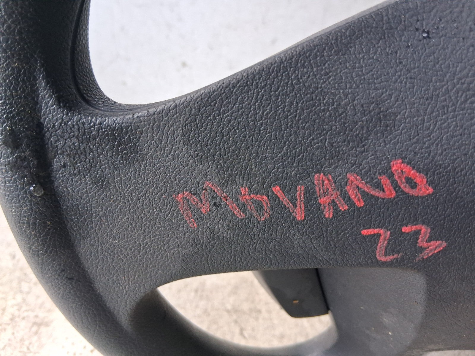 2023 VAUXHALL MOVANO C MK3 MULTIFUNCTIONAL STEERING WHEEL BLACK 30380440