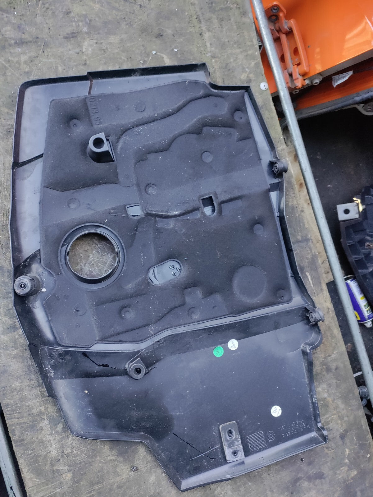 2017 MERCEDES C-CLASS ENGINE TOP COVER A6510108512