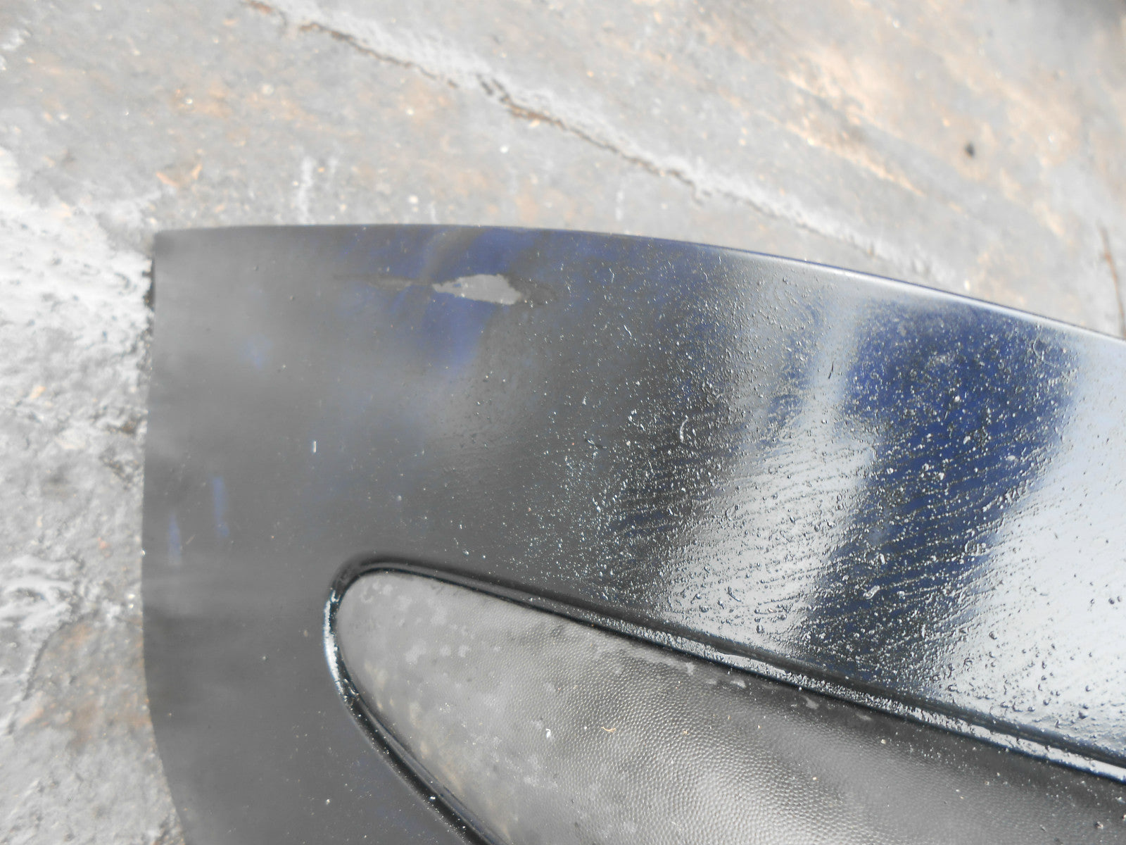 VAUXHALL ZAFIRA A 2001 REAR BUMPER DARK BLUE