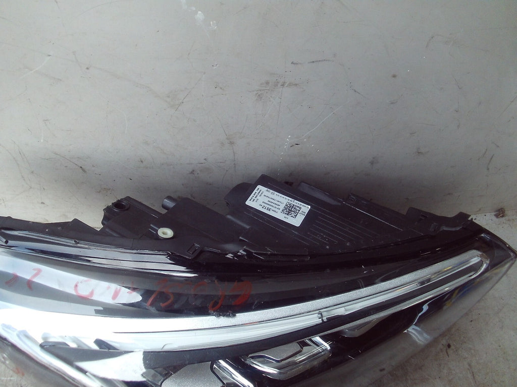 2024 VAUXHALL CROSSLAND X OSF DRIVER SIDE HEADLIGHT SPARE OR REPAIR YQ00351280