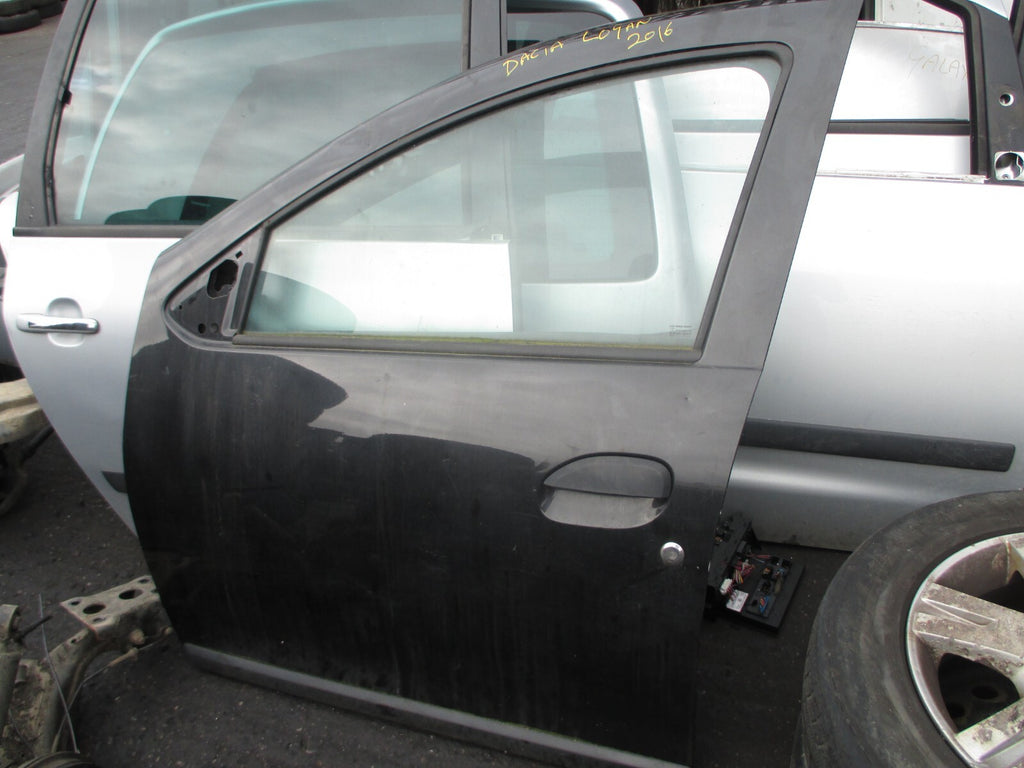 DACIA LOGAN 2016 NSF PASSENGER SIDE FRONT COMPLETE DOOR