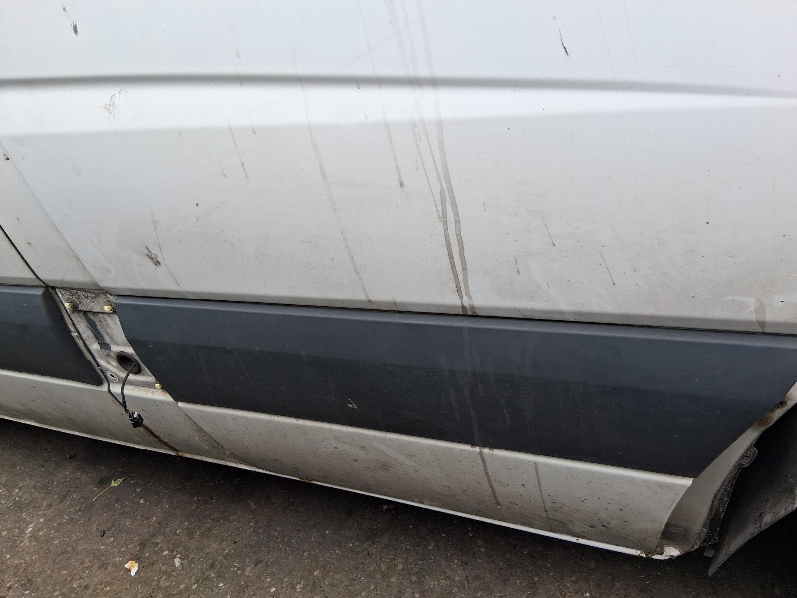 2016 MERCEDES SPRINTER MK2 W906 OSF DRIVER SIDE FRONT LEFT BARE DOOR WHITE
