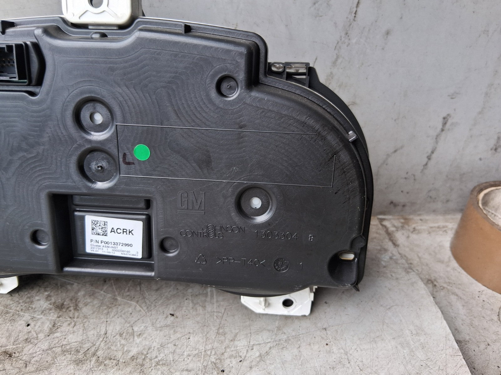 VAUXHALL CORSA D 2011 1.2 PETROL SPEEDO SPEEDOMETER INSTRUMENT CLUSTER 1303304