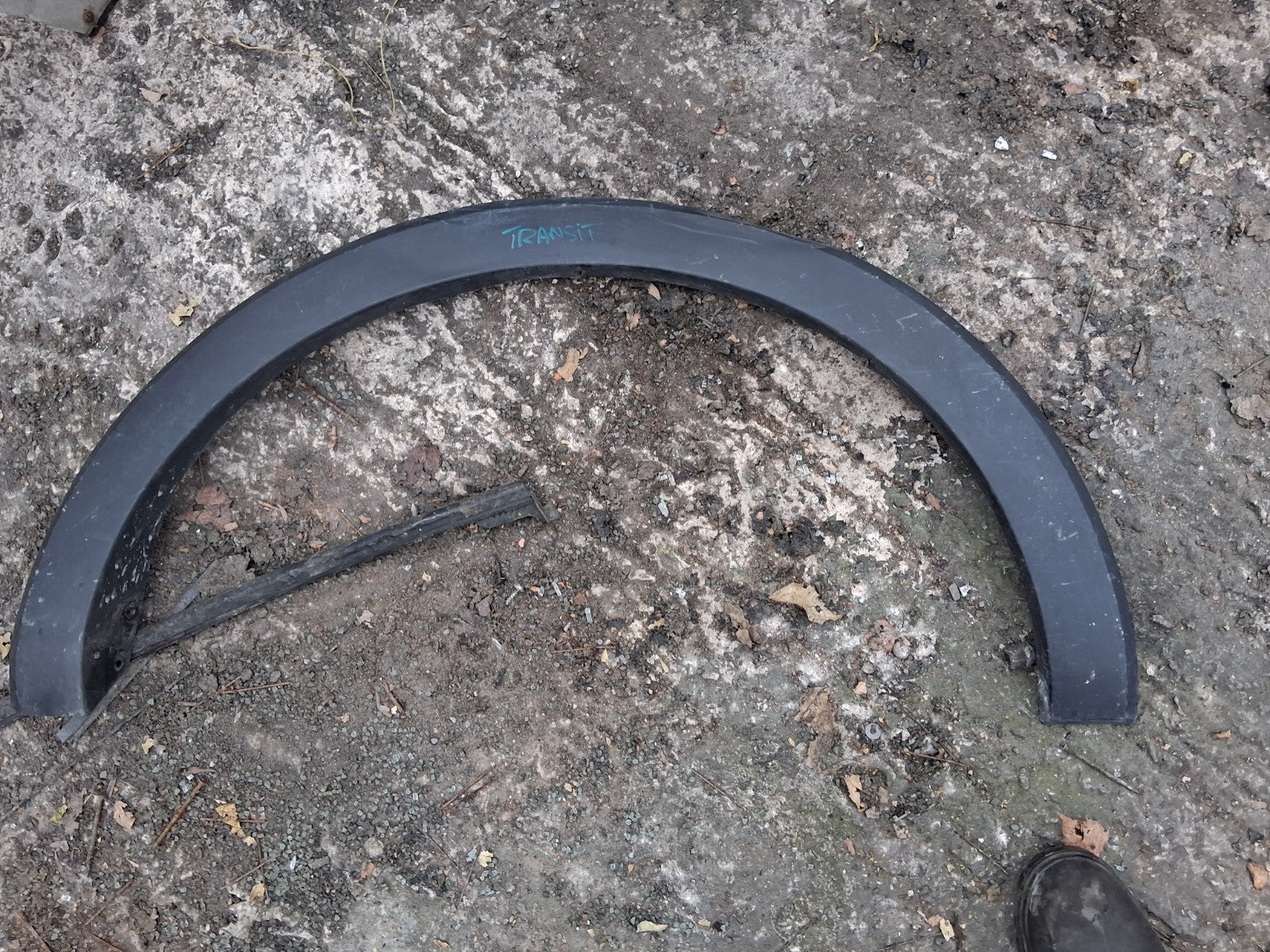 2021 FORD TRANSIT 350 MK8 OSR DRIVER SIDE REAR WHEEL ARCH TRIM BK31V280K96
