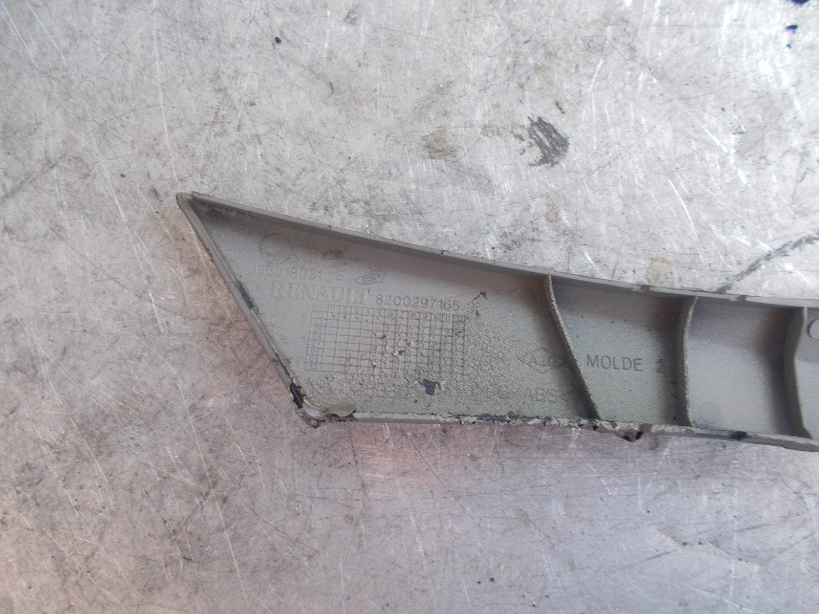 RENAULT MEGANE MK2 2006 OS OFF SIDE FRONT INTERIOR DOOR TRIM & SWITCH 8200297165
