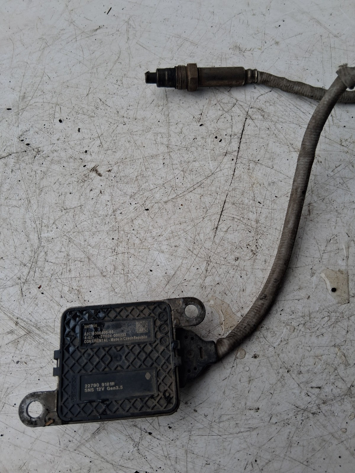 2023 RENAULT MASTER NOX LAMBDA SENSOR 227909181R