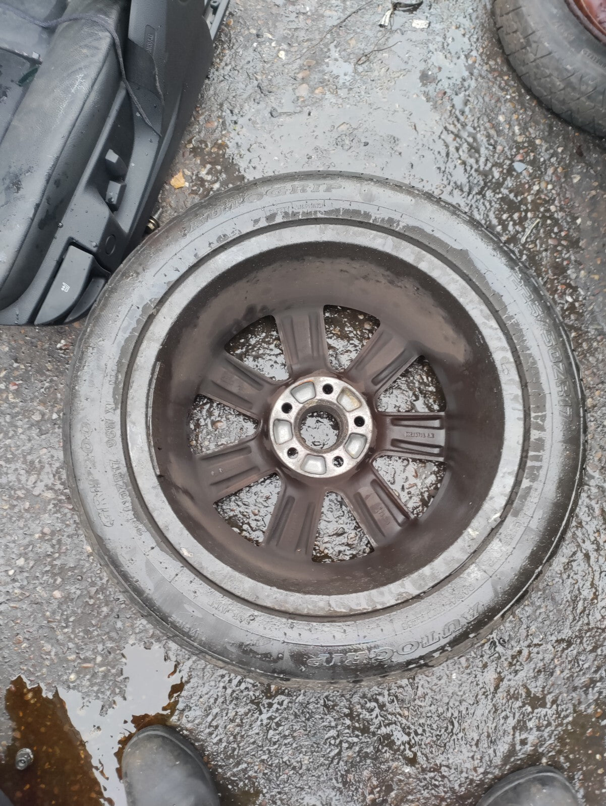 2008 AUDI A4 B8 AVANT ESTATE 17 INCH ALLOY WHEEL 225/50R17 REF 2