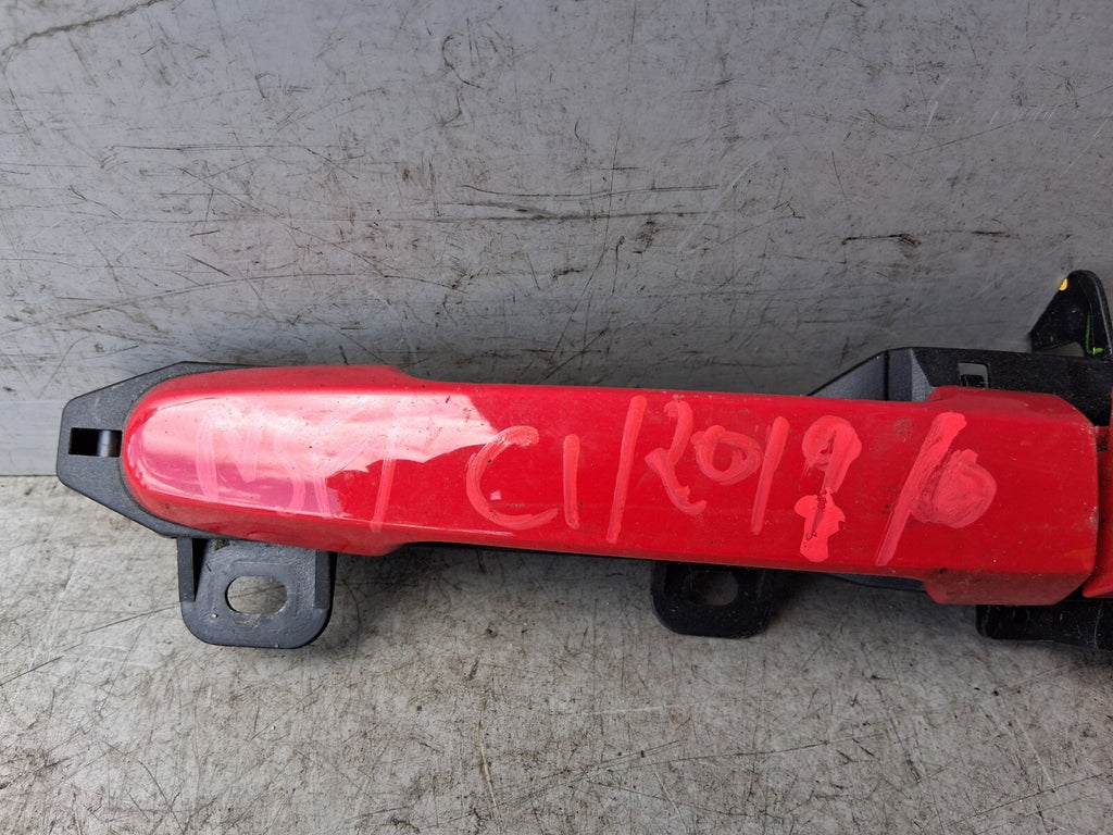 2019 CITROEN C1 MK2 NSF PASSENGER SIDE FRONT LEFT EXTERIOR DOOR HANDLE RED