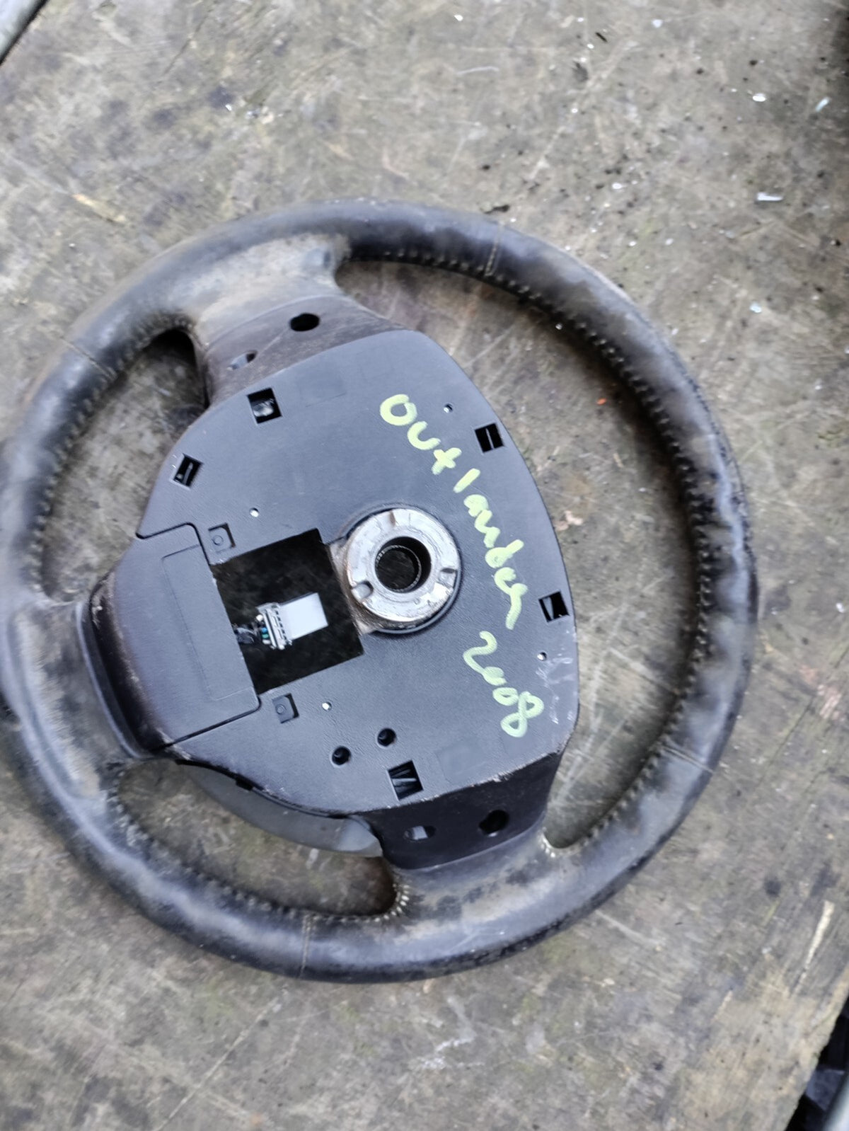 2008 MITSUBISHI OUTLANDER MK2 MULTI FUNCTION STEERING WHEEL