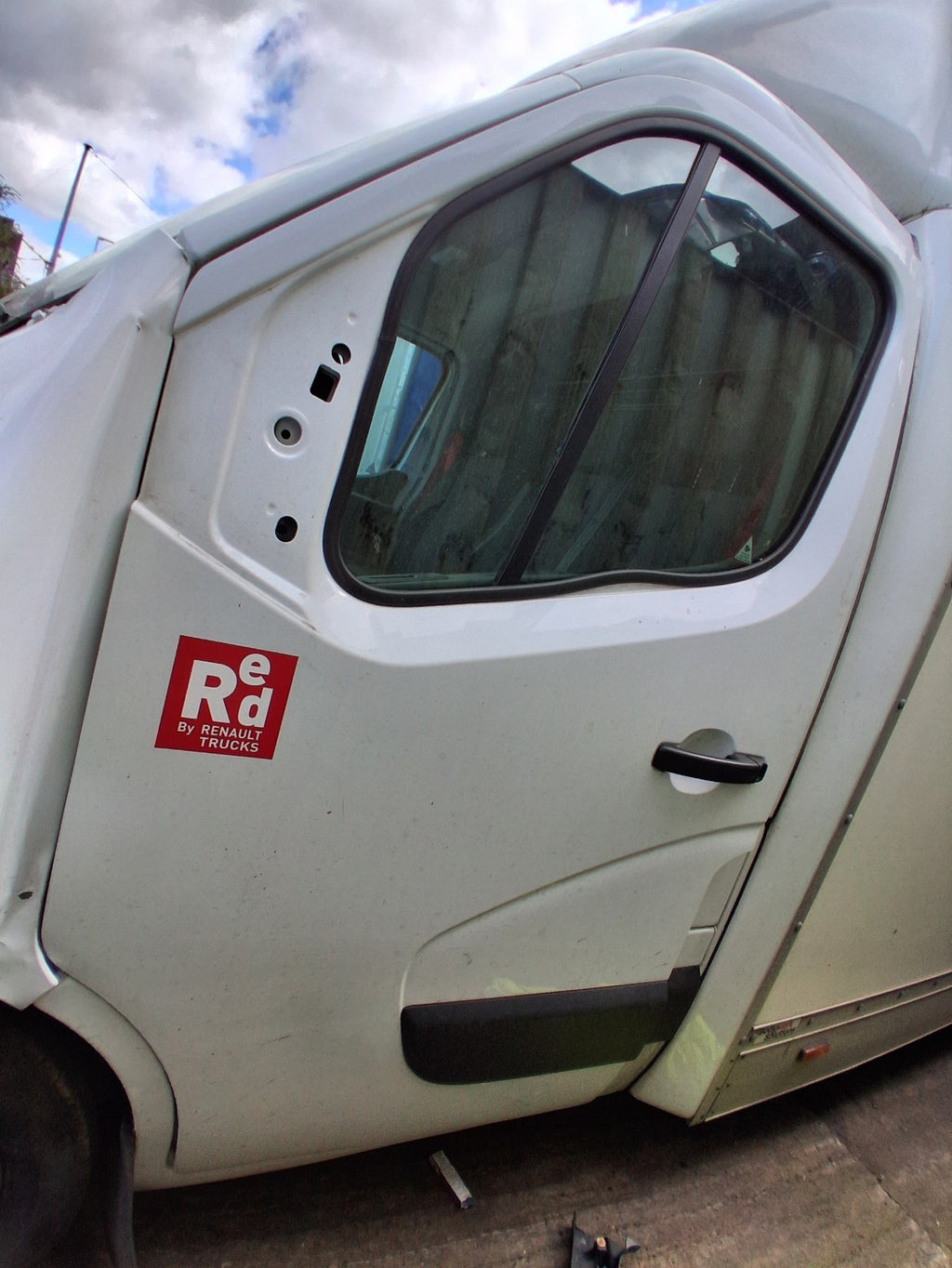 2024 RENAULT MASTER MK3 NSF PASSENGER SIDE FRONT BARE DOOR WHITE