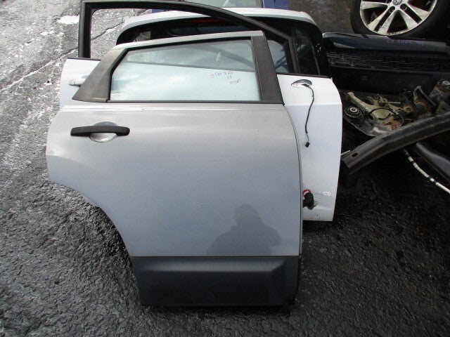 NISSAN QASHQAI J10 2012 OSR DRIVER SIDE REAR COMPLETE DOOR GREY