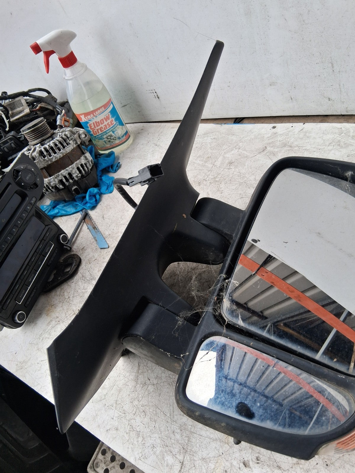 2024 RENAULT MASTER MK3 OSF DRIVER SIDE FRONT WING MIRROR BLACK