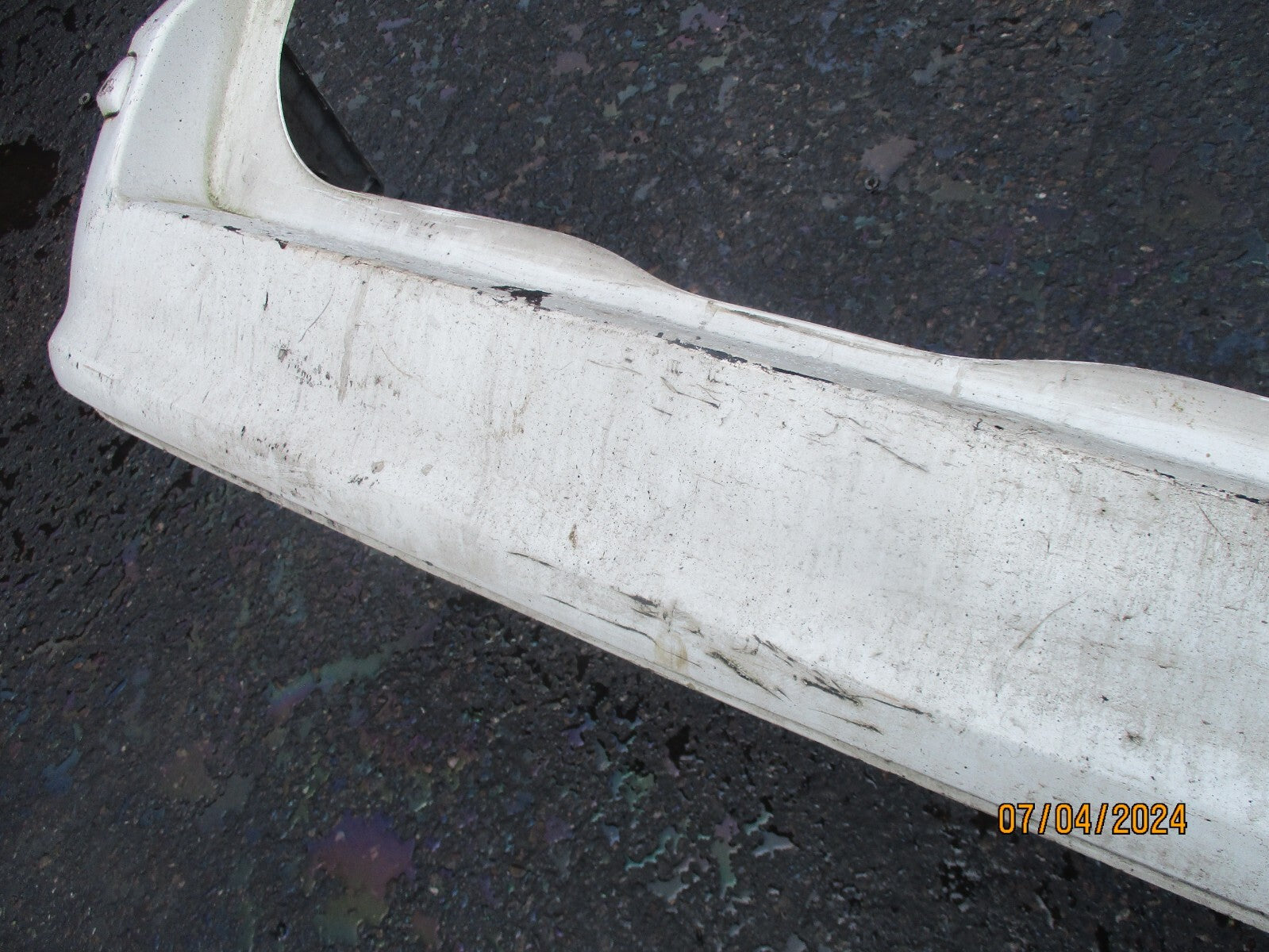VAUXHALL ASTRA H 2009 3 DOOR VAN ESTATE REAR BUMPER WHITE