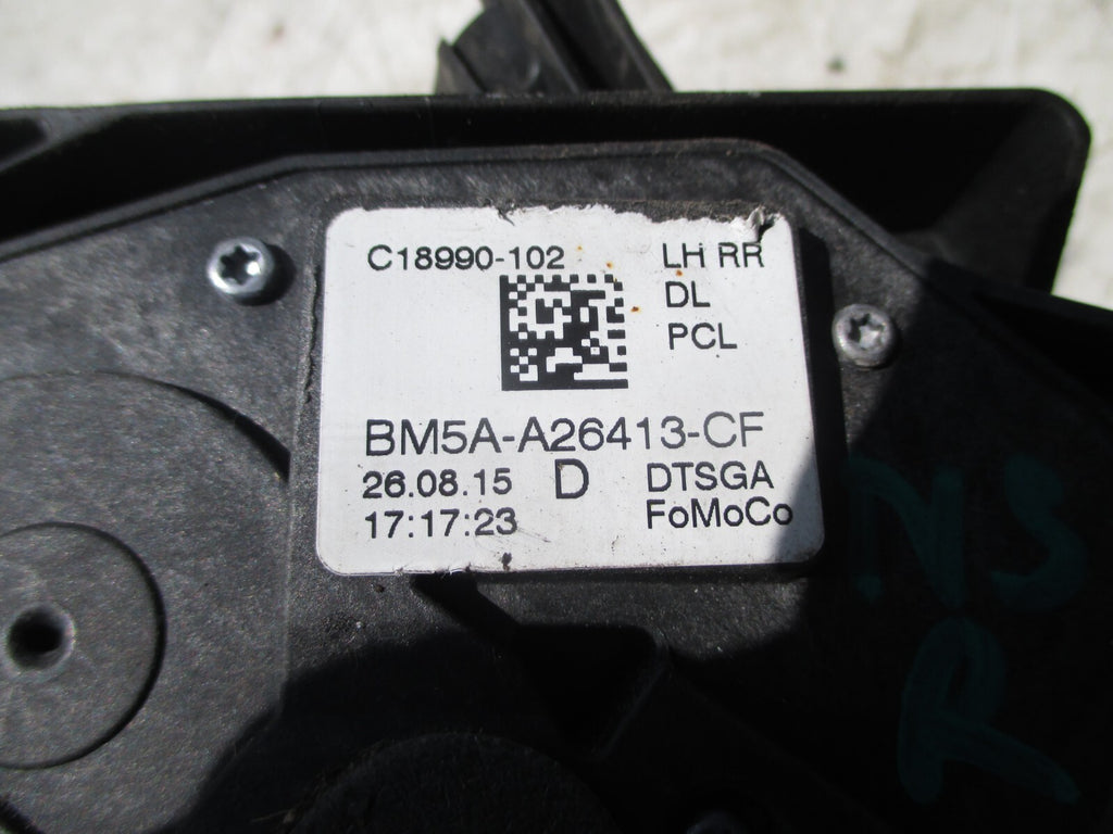 FORD MONDEO MK5 2016 NSR PASSENGER REAR DOOR LOCK MECH MECHANISM BM5A-A26413-CF