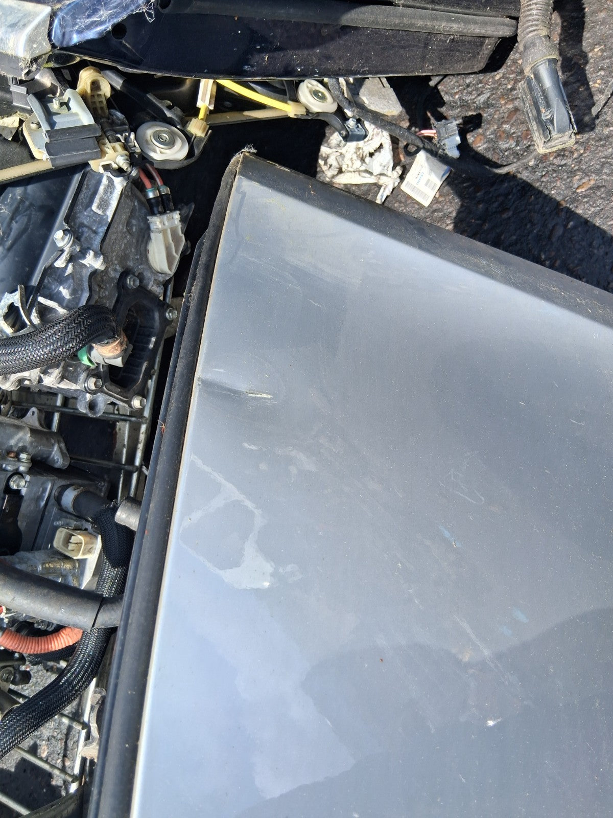 2016 VOLVO V40 D3 OSR DRIVER SIDE REAR RIGHT BARE DOOR SILVER