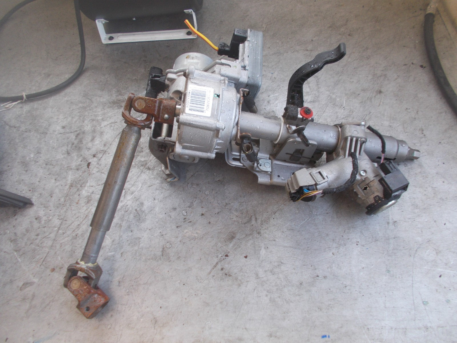FORD TRANSIT COURIER 2014-2018 PAS POWER STEERING COLUMN AY113C529DU