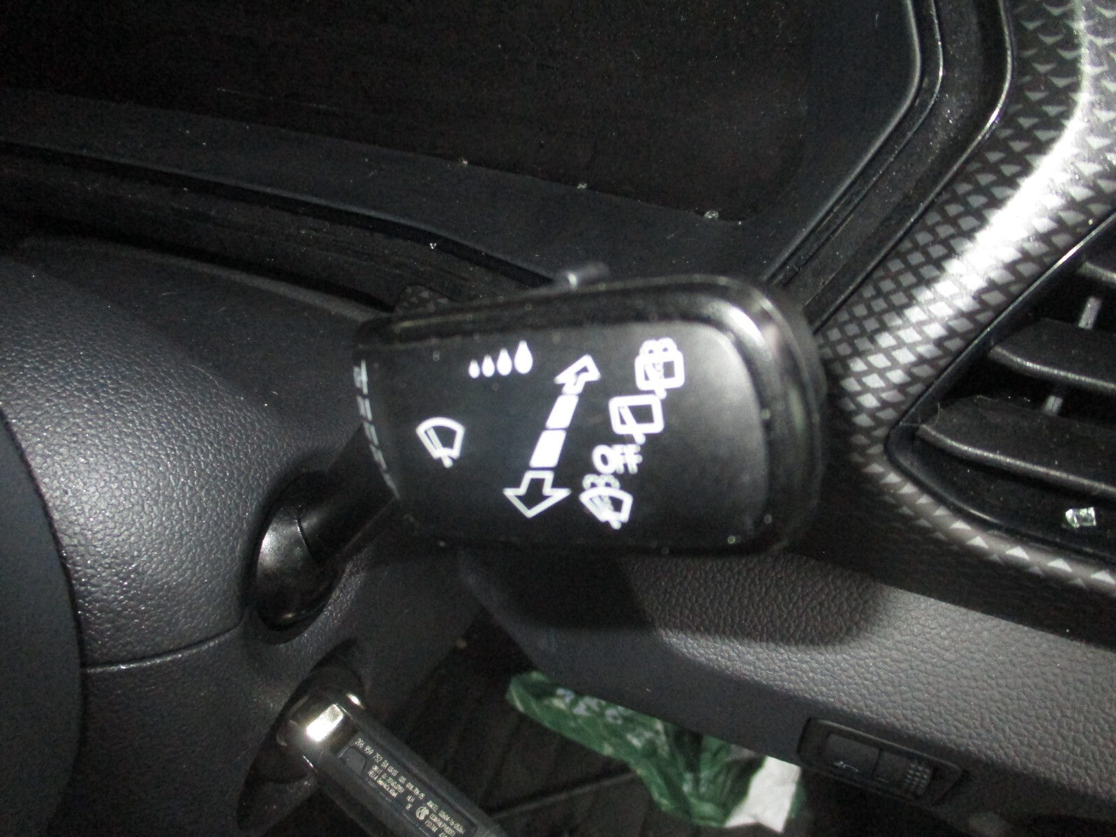 2023 VW VOLKSWAGEN T CROSS WIPER INDICATOR STALK SWITCH SQUIB