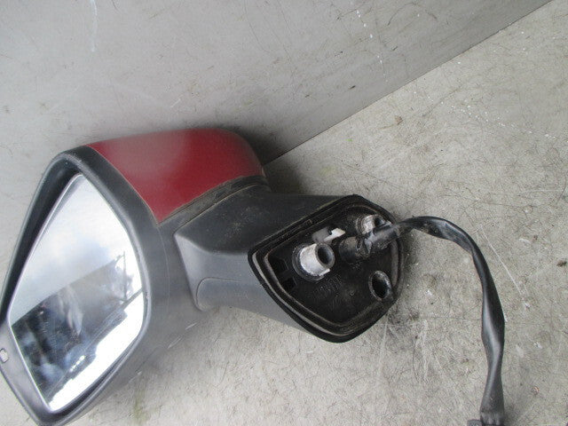 NISSAN NOTE E12 2015 HATCHBACK POWERFOLD NS PASSENGER SIDE FRONT WING MIRROR RED