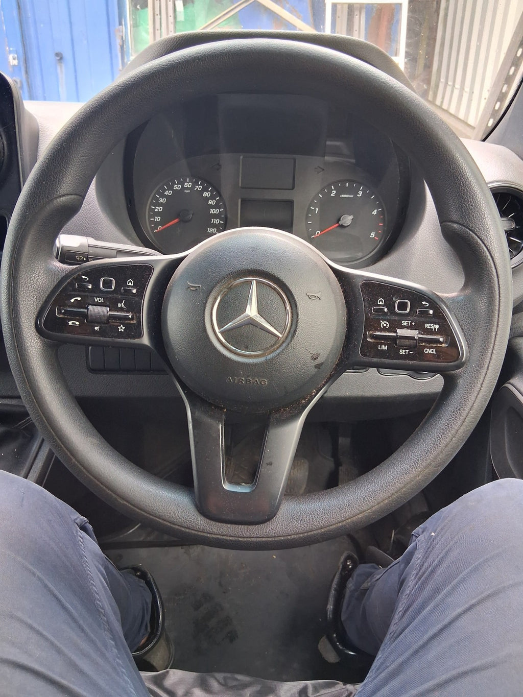 2018 MERCEDES BENZ SPRINTER W907 MULTIFUNCTIONAL STEERING WHEEL WITHOUT AIRBAG