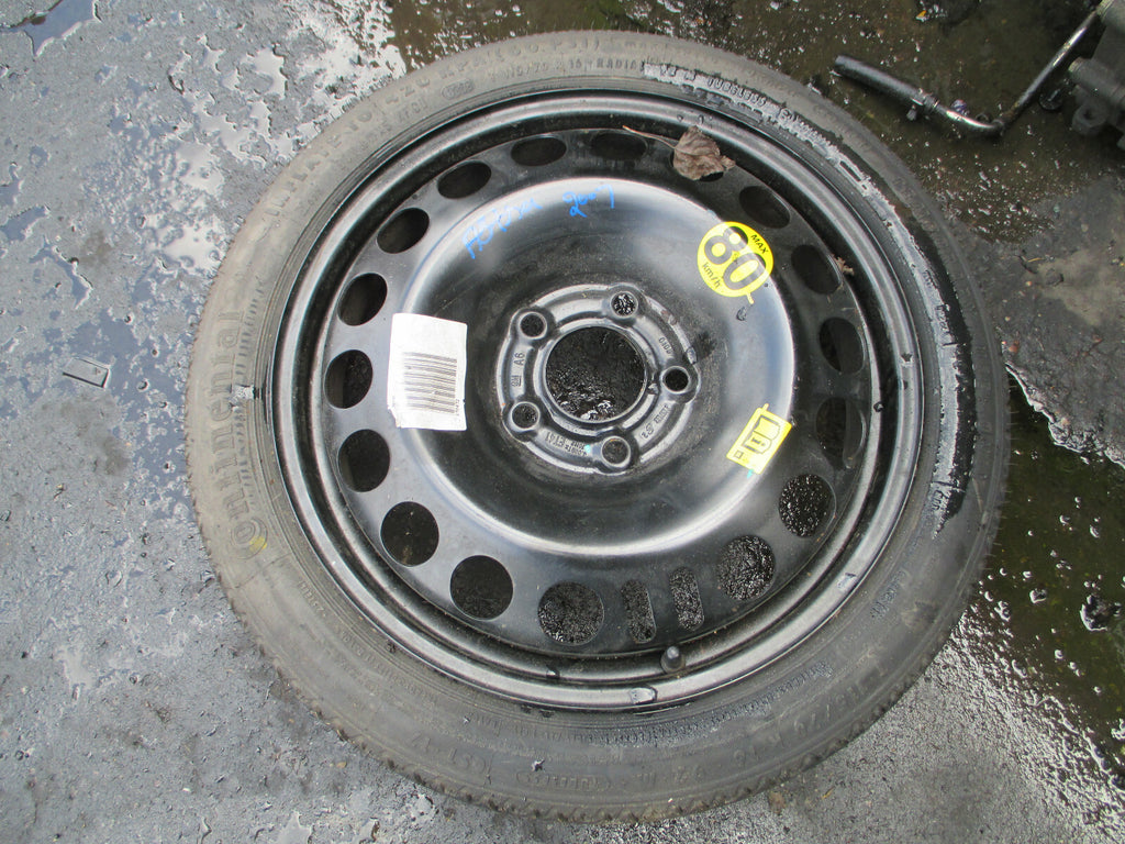 VAUXHALL ASTRA H 2007 16 INCH SPACE SAVER WITH TYRE 115/70R16