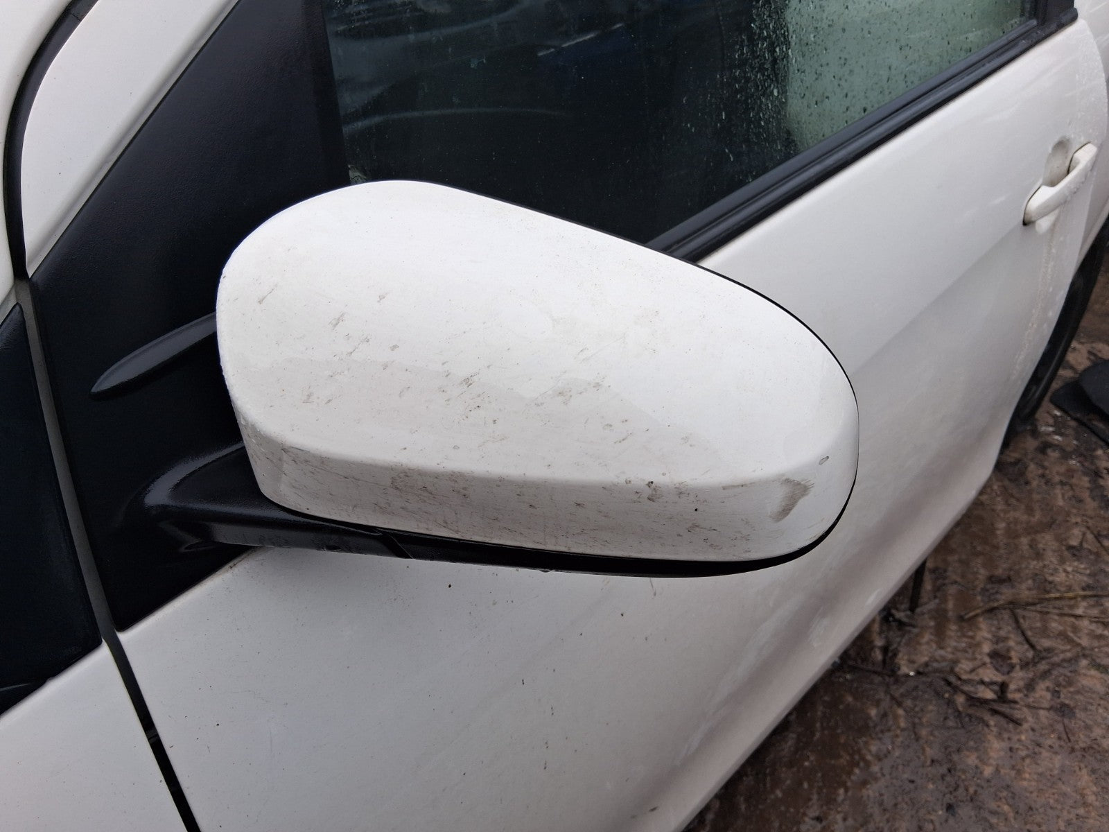 2019 PEUGEOT 108 3 DOOR MK2 NSF PASSENGER SIDE FRONT LEFT WING MIRROR WHITE