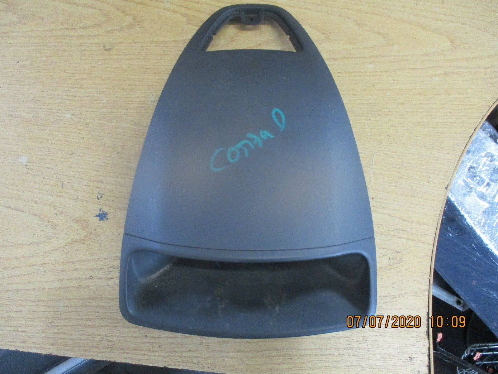 OPEL VAUXHALL CORSA D 2006 DASHBOARD CLOCK DISPLAY SURROUND TRIM COVERGM13205164
