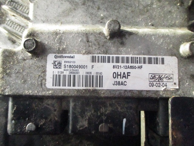 2009 FORD FIESTA MK7 1.6 PETROL ENGINE CONTROL UNIT ECU 8V2112A650HF