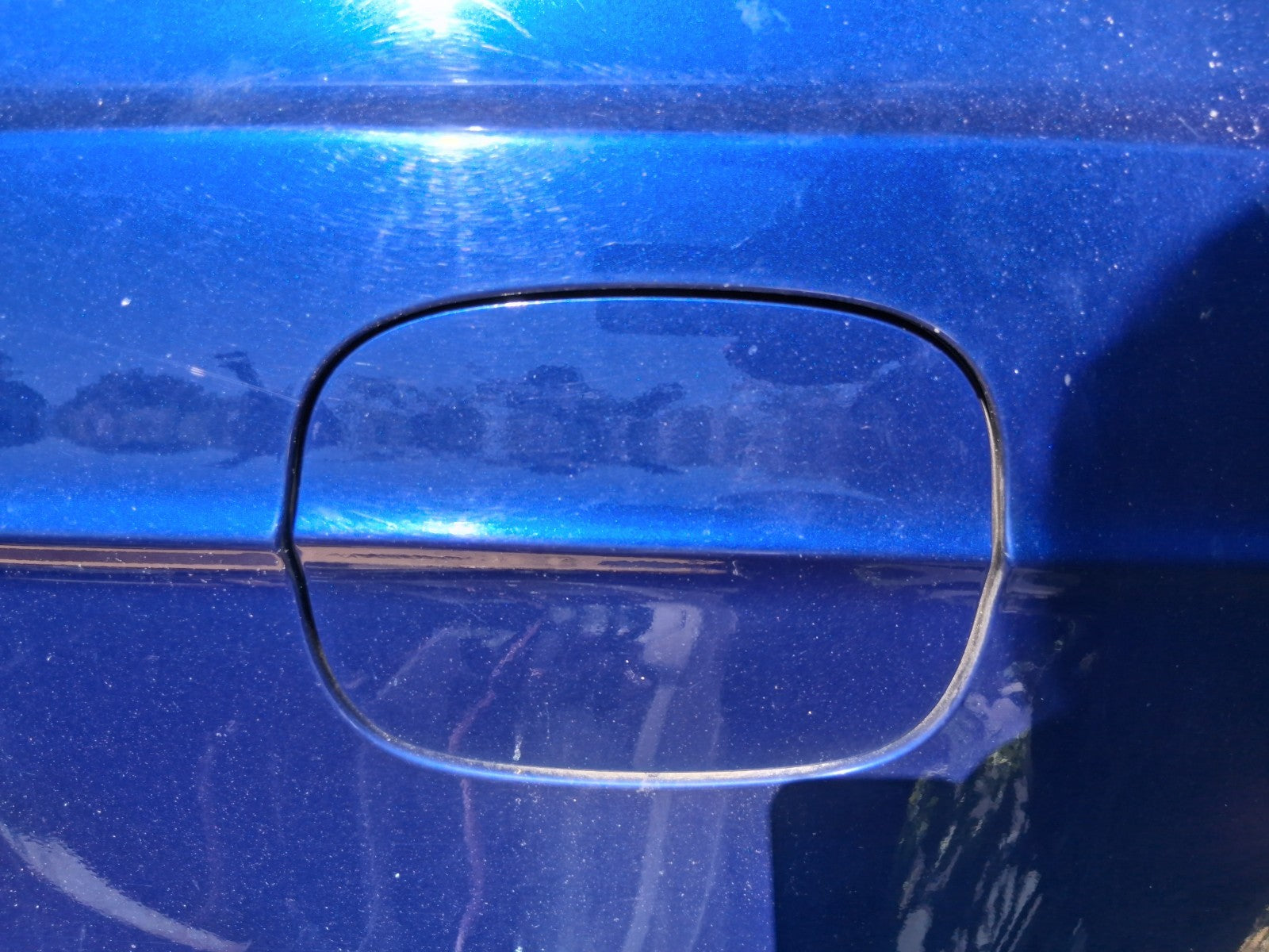2016 FORD MONDEO MK5 HATCHBACK FUEL FILLER COVER LID WEDGEWOOD METALLIC BLUE LD
