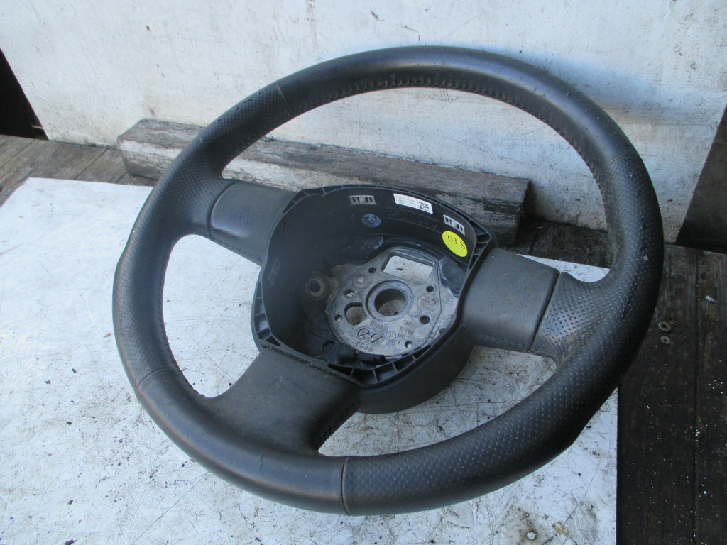 AUDI A3 2005 8P 3 SPOKE MULTIFUNCTION STEERING WHEEL 8P0419091
