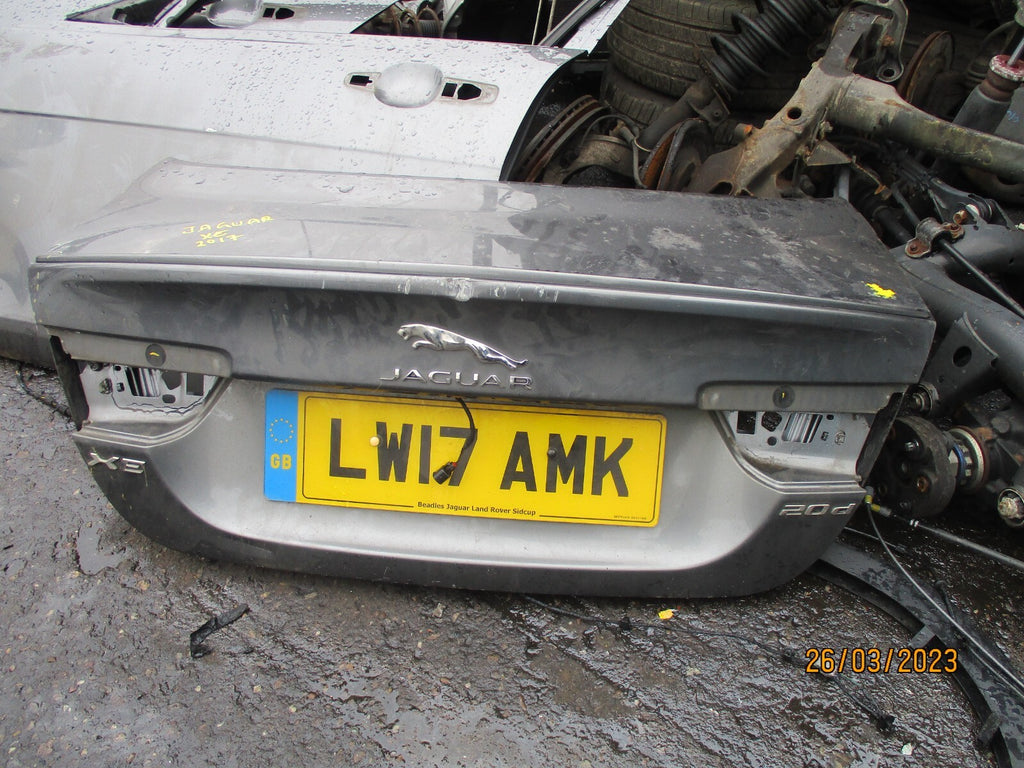 JAGUAR XE 2017 SALOON BARE TAILGATE BOOTLID AMMONITE GREY