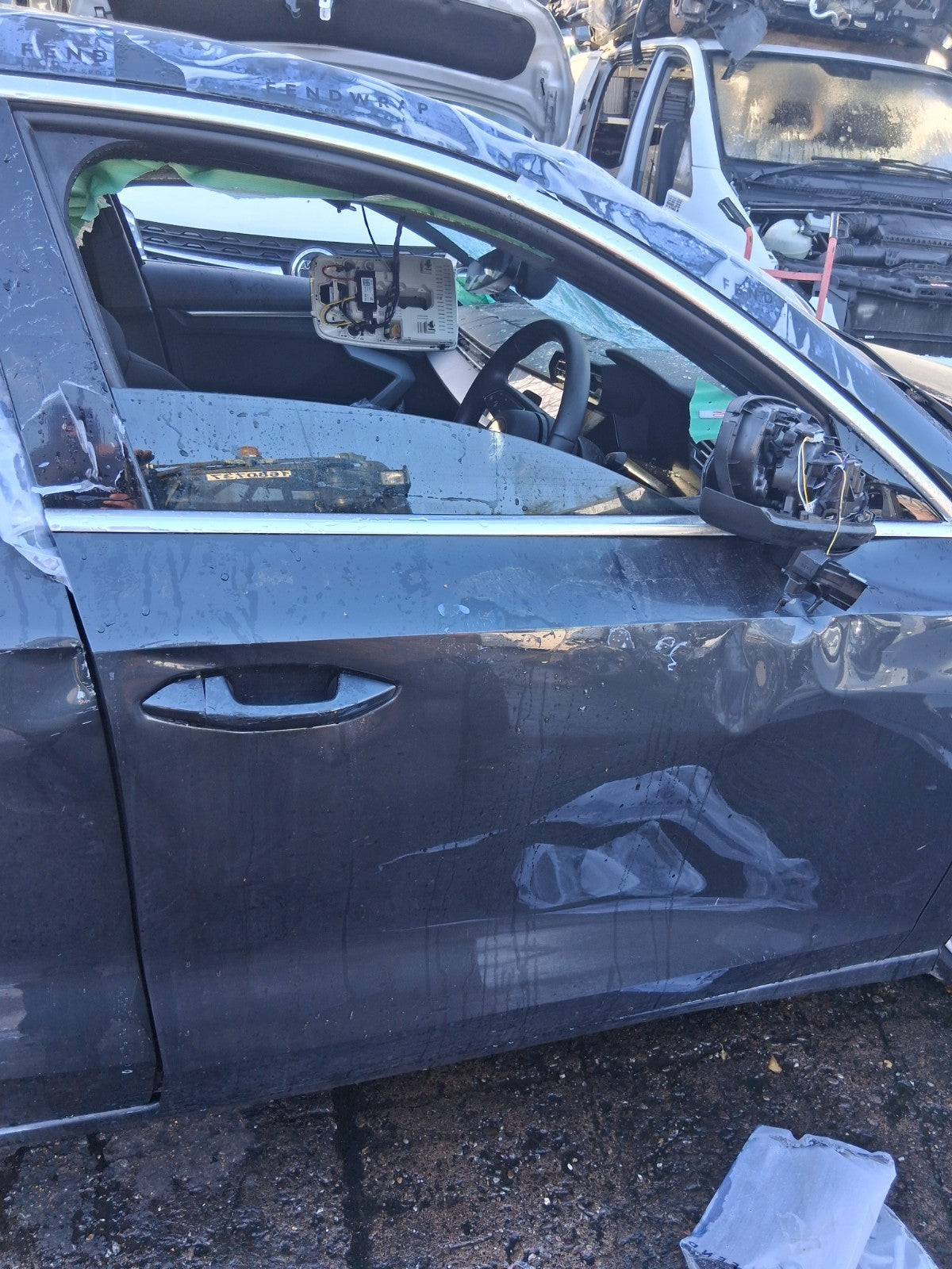 2025 AUDI A3 8Y HATCHBACK FACELIFT OSF DRIVER SIDE RIGHT BARE DOOR GREY LX7L