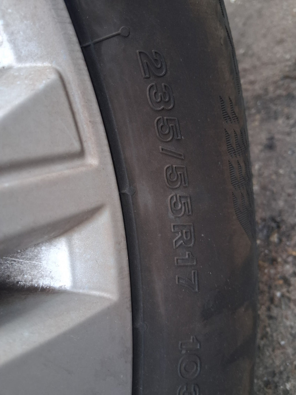 2023 VOLKSWAGEN CARAVELLE T6.1 17 INCH ALLOY WHEEL WITH TYRE 235/55R17