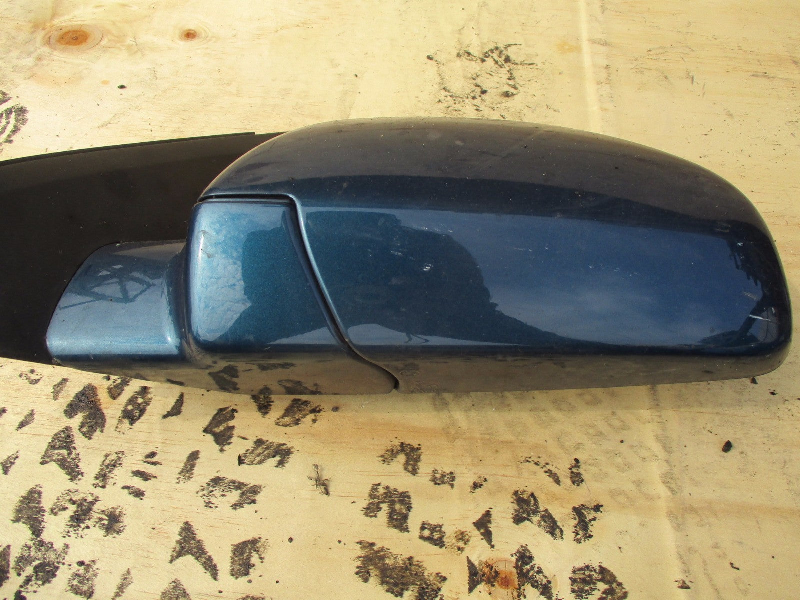 VAUXHALL VECTRA C 2007 NS PASSENGER ELECTRIC DOOR WING MIRROR DARK GREEN