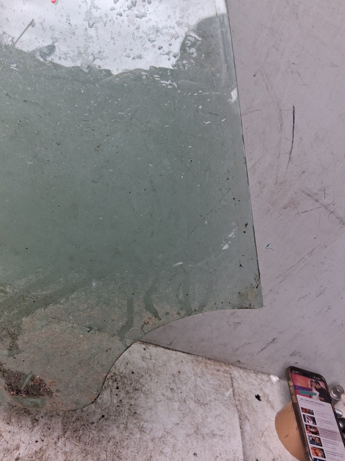 2014 SEAT IBIZA MK4 3 DOOR OS DRIVER SIDE RIGHT DOOR WINDOW GLASS