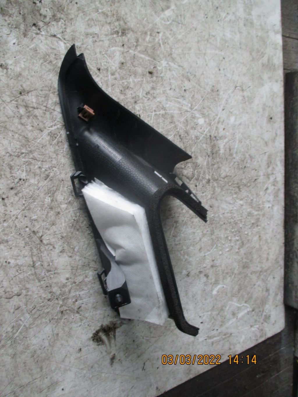 FORD FIESTA 2019 MK8 NSF PASSENGER SIDE FRONT PILLAR TRIM H1BB-A02519-AEW