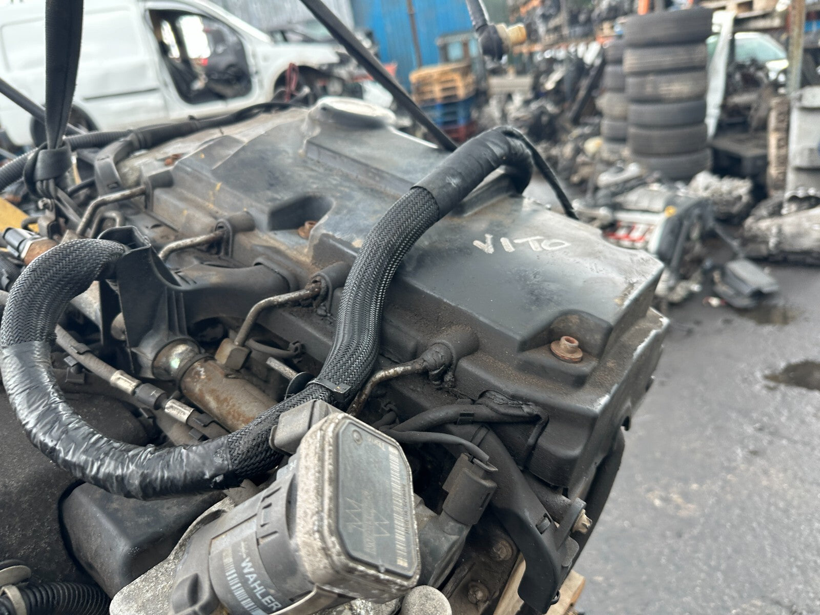 2010 MERCEDES VITO W639 2.1 DIESEL ENGINE COMPLETE OM646.980 646.980