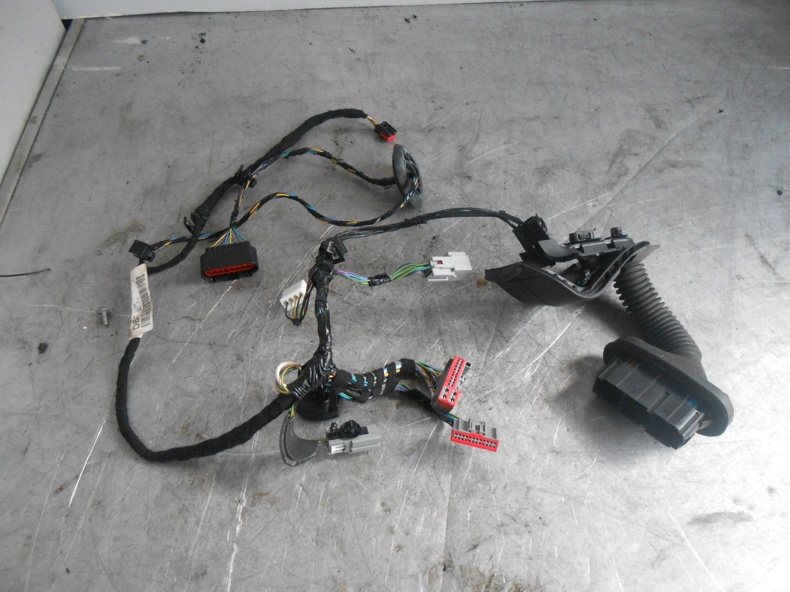 FORD FIESTA MK7 2009 3 DOOR NS PASSENGER SIDE DOOR WIRING HARNESS LOOM