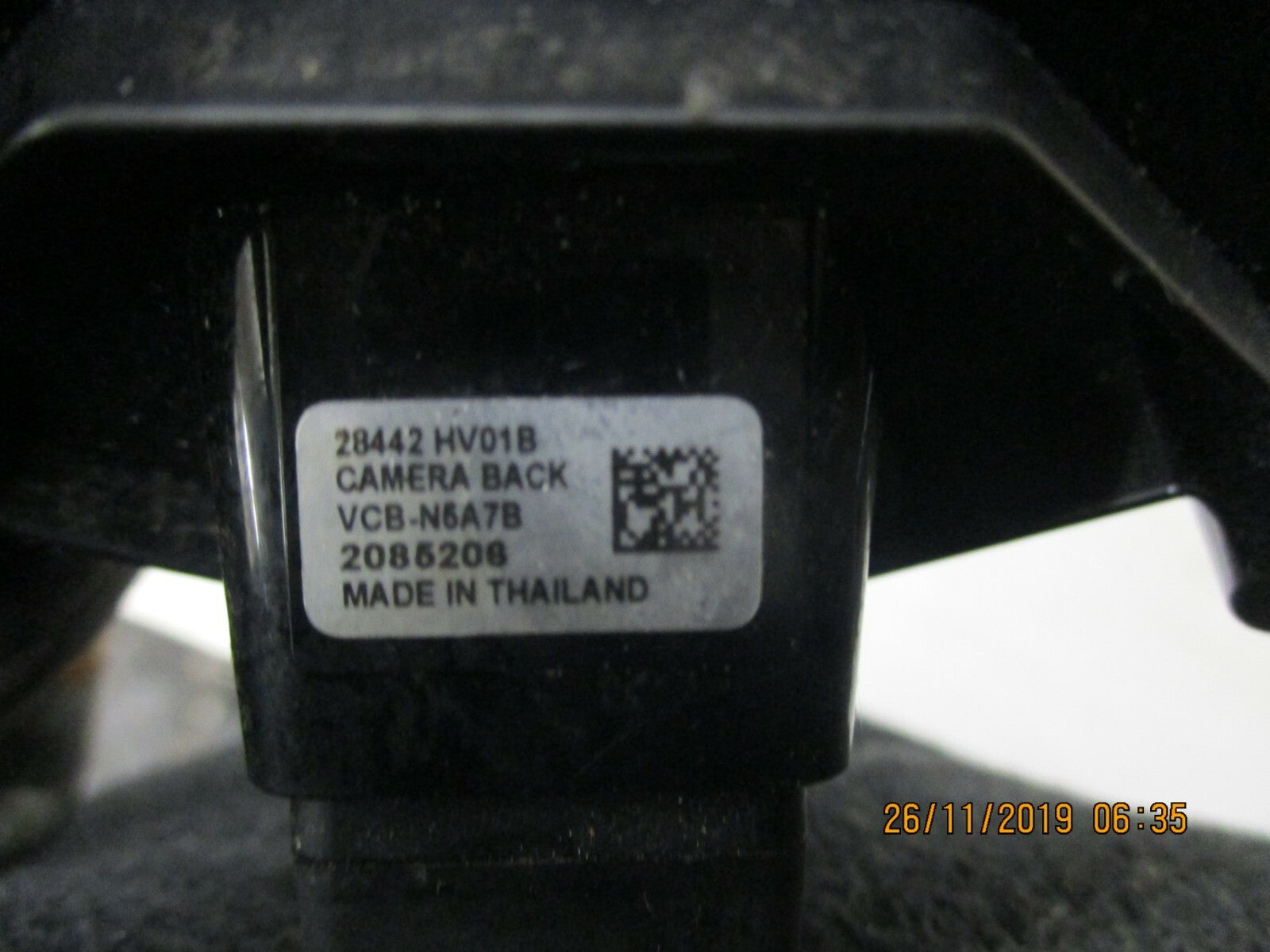 NISSAN QASHQAI J11 2018 REAR BACK  TAILGATE REVERSE PARKING CAMERA 28442HV01B