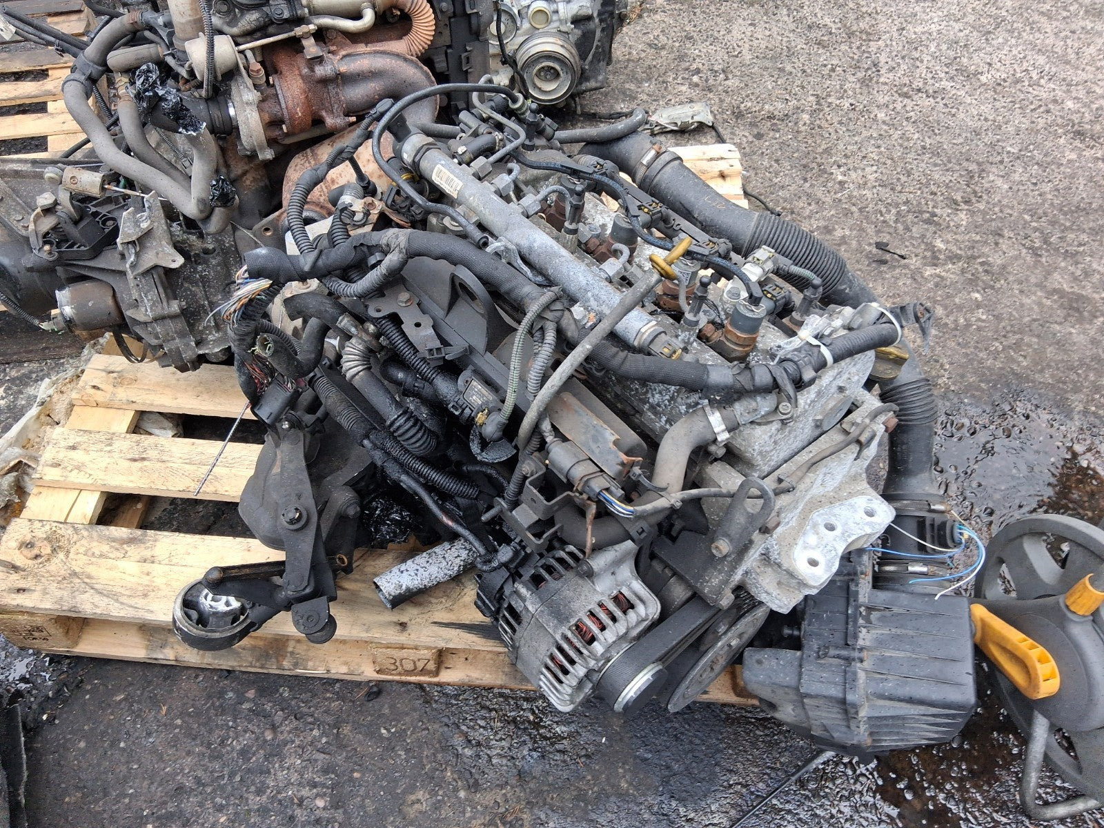 2012 PEUGEOT 207 MK1 1.4 PETROL COMPLETE ENGINE TU3A KFT