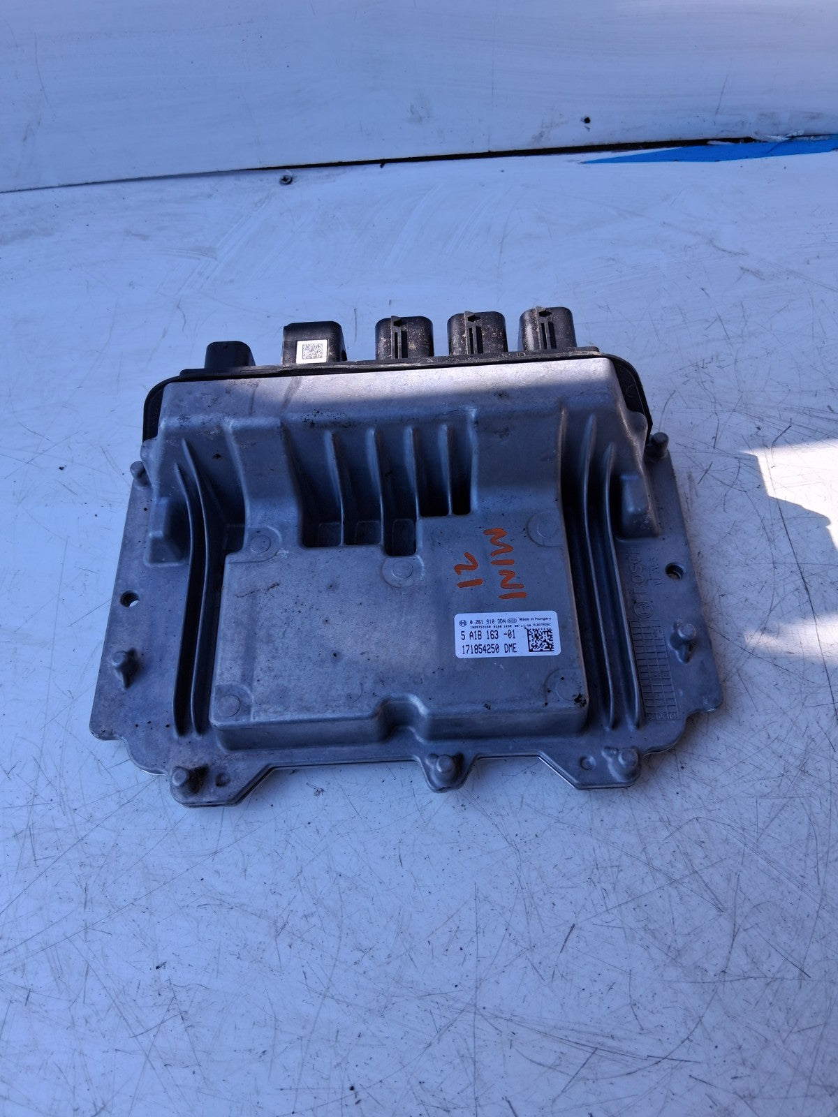MINI CLUBMAN 2021  ENGINE CONTROL UNIT ECU 5A1B16301